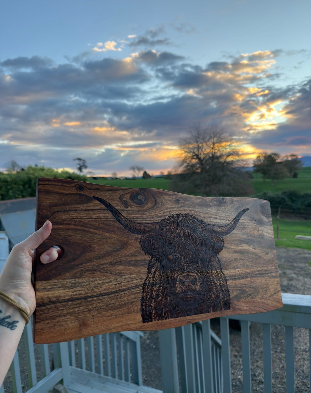 Western Engraved Board