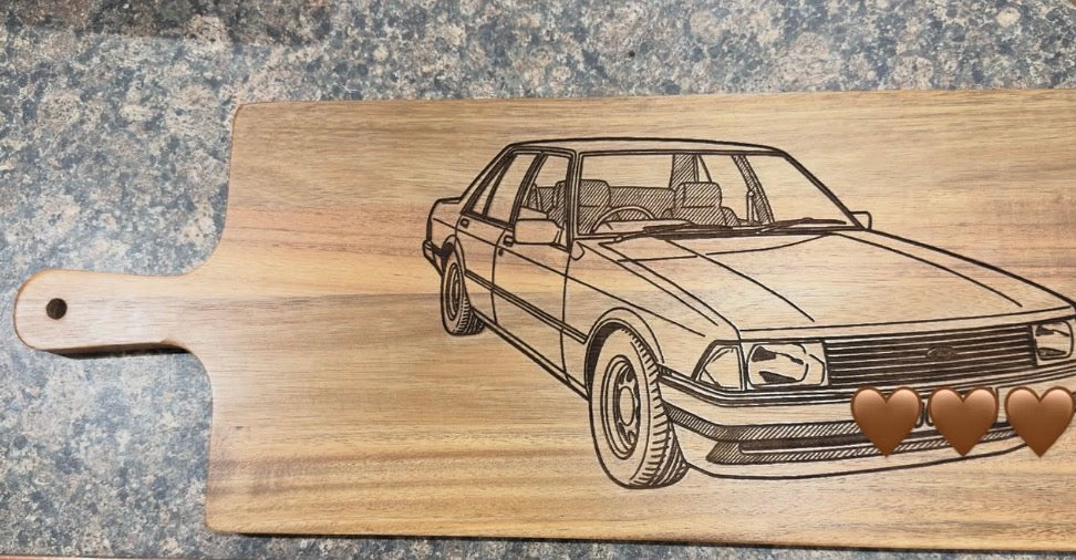 Custom Engraved Photo Board