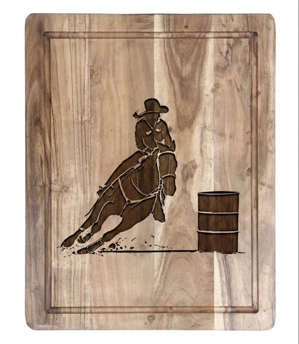 Barrel Racer Acacia Board