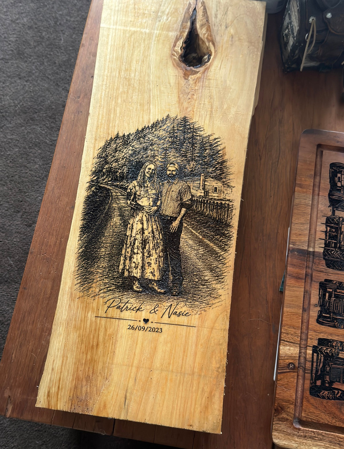 Custom Wedding/Anniversary/Birthday Engraved Board