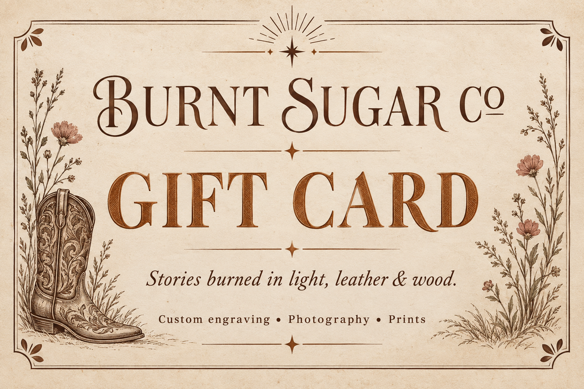 Burnt Sugar Co Gift Card
